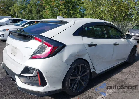 2020 Honda Civic Sport from USA, damaged, VIN SHHFK7H41LU410492